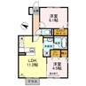 サンシャイン北斗 2LDKの間取り