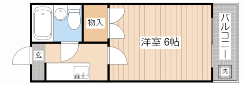 間取図 エスポワール彦根