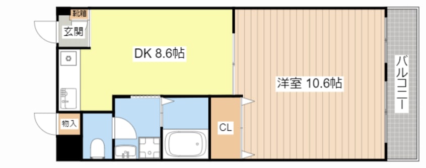 間取図 シャトル弐番館