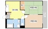 メゾンアオキ 2DKの間取り