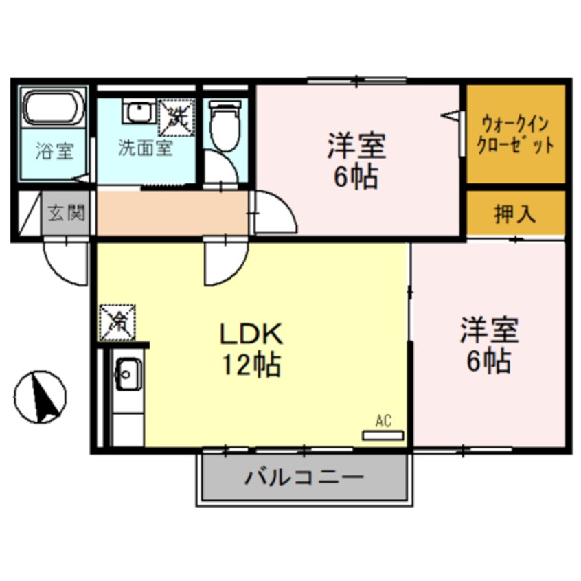 間取図 コンフォールコート