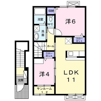 間取図 サンリットハウス
