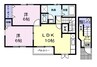 フォレ・ドゥ・エトワール 2LDKの間取り