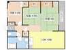 グリーンメゾン２２３ 3LDKの間取り