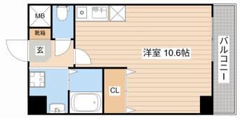 間取図 ミラージュ大津京