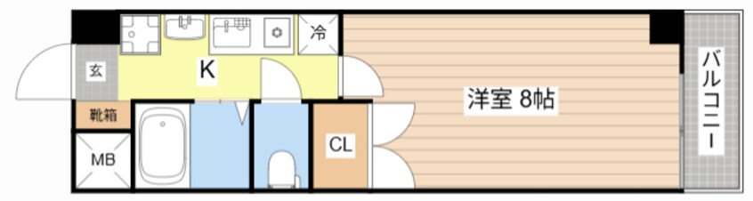 間取図 ミラージュ大津京