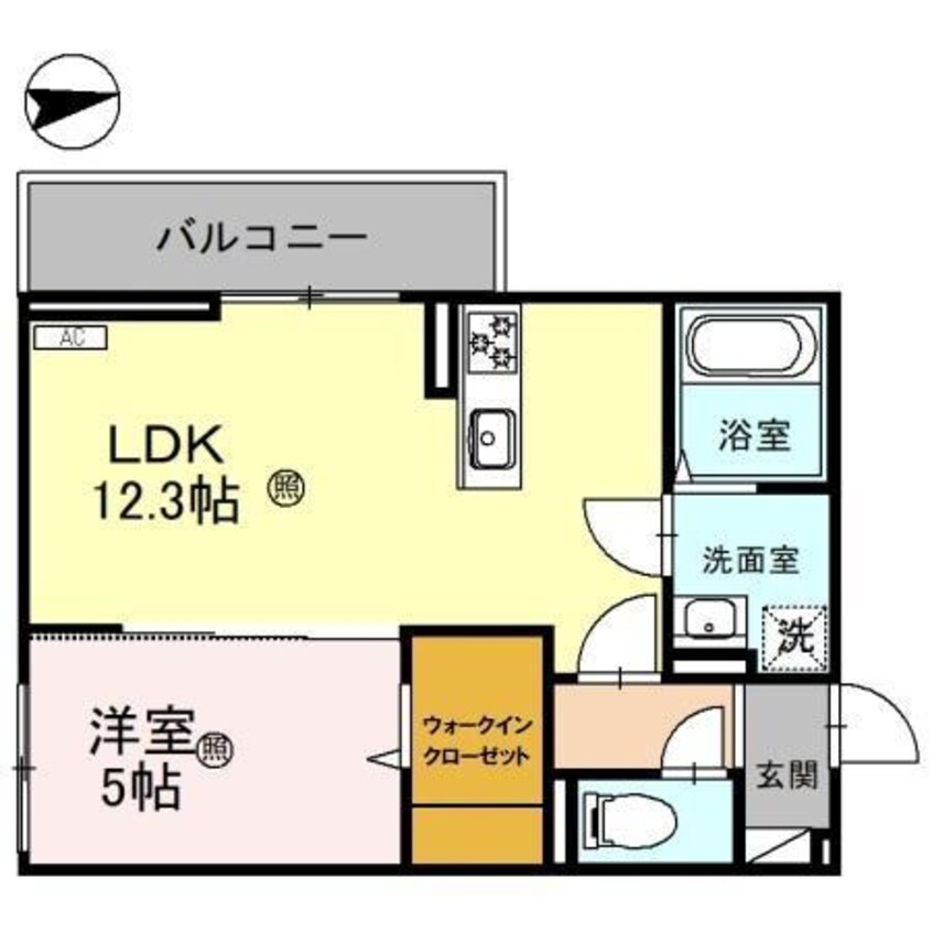 間取図 （仮称）彦根市古沢町D-ROOM