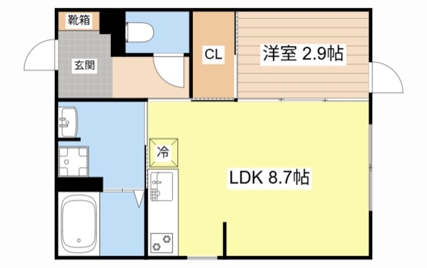間取図 ユイストコート