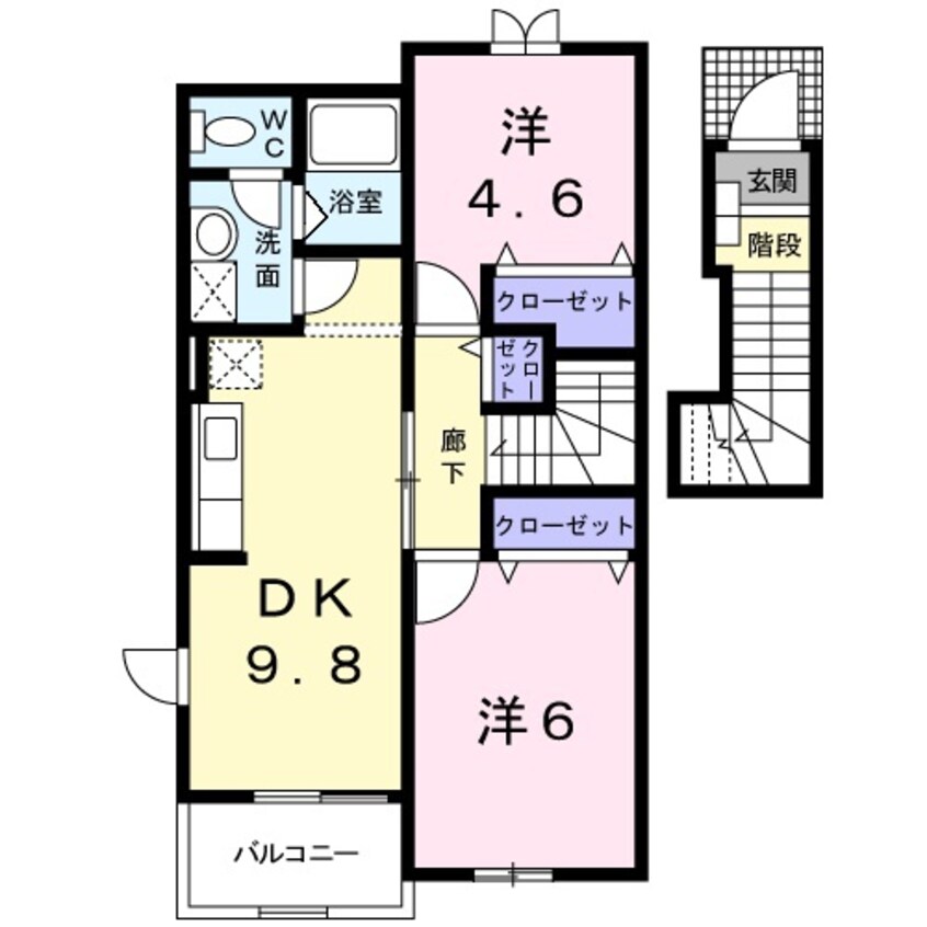 間取図 スコルピオーネ