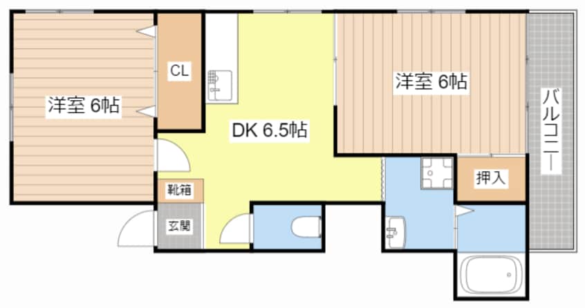 間取図 ユウユウハイツ
