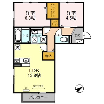 間取図 リベルタ