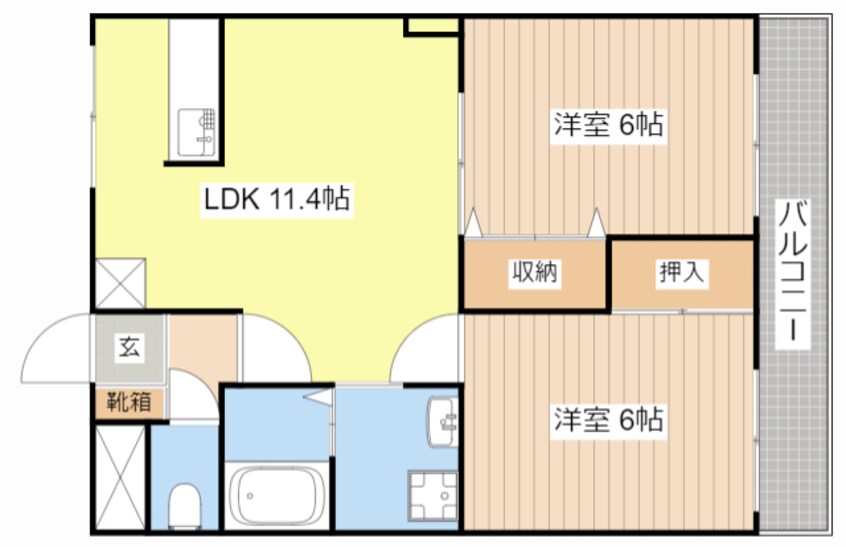 間取図 Ｐｒｅｖａｉｌ　ＶＡＮ