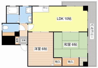 間取図 ハースイン久野部