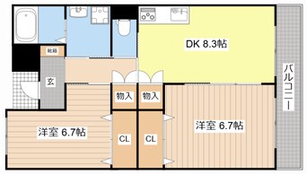 間取図 シャイニング壱番館