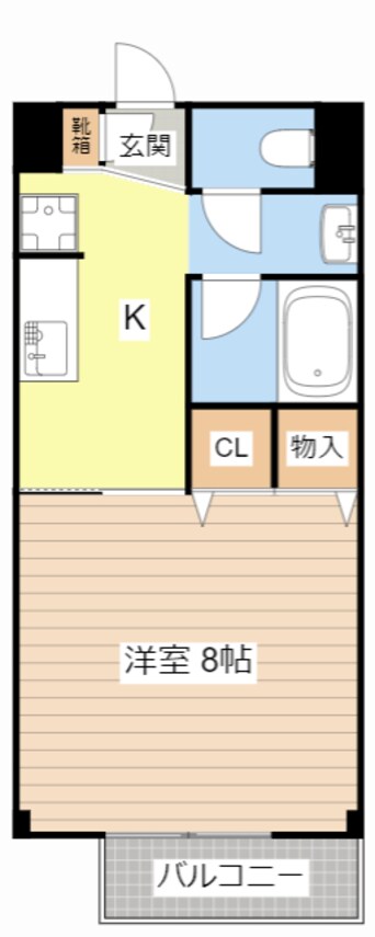 間取図 Surplus Ⅰハピネス