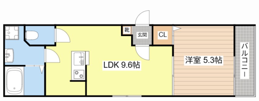間取図 セレーノ A棟