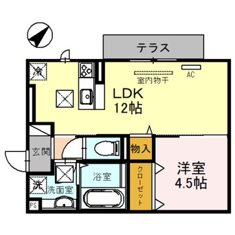 間取図 フラン苅原