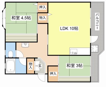 間取図 第1辻ハイツ