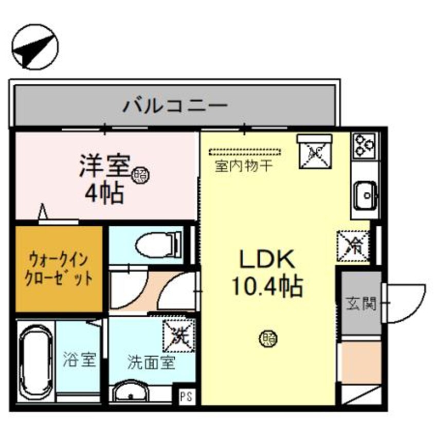 間取図 SEJOUR OTTS TROIS (セジュールオッツトロワ)