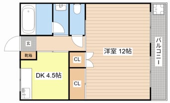 間取図 湖琴マンション