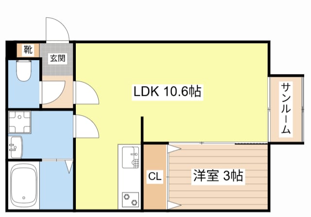 間取り図 クオーレ本町