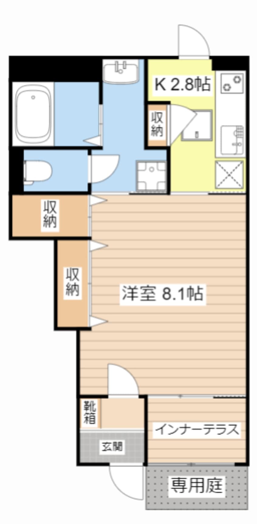 間取図 ルトゥール野村
