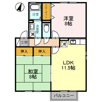 間取図 ナユタのさとセジュール