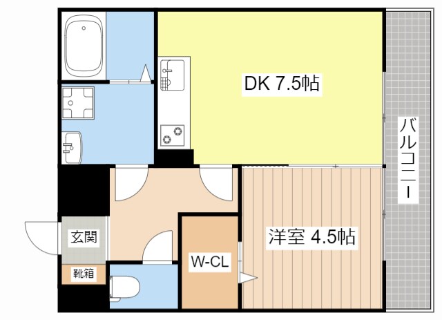 間取り図 セジュールＡ＆Ｍ