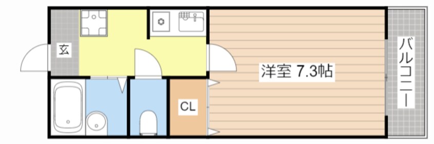 間取図 イーストウイング