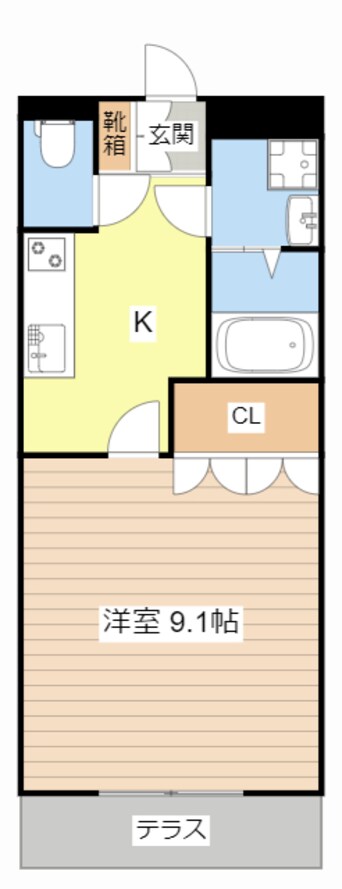 間取図 季風倶楽部Bonheur