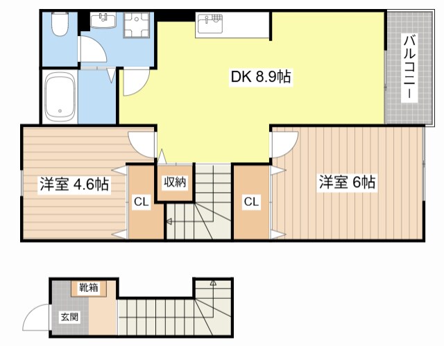 間取り図 ソレアードフロレスター