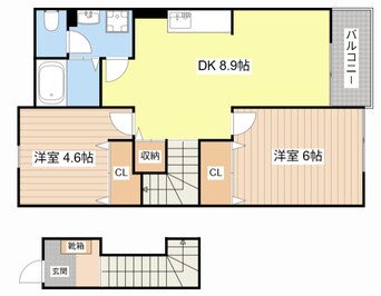 間取図 ソレアードフロレスター