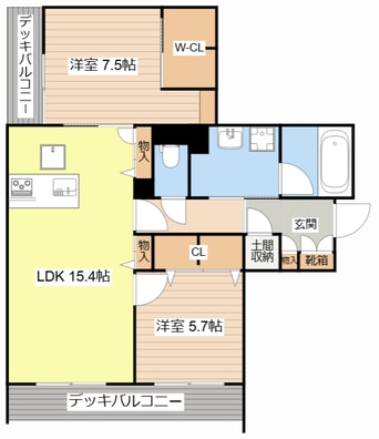 間取図 シャーメゾン草津プレミア
