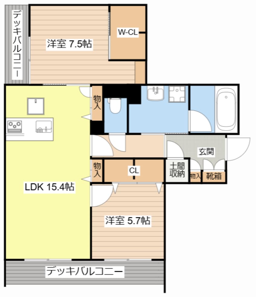 間取図 シャーメゾン草津プレミア