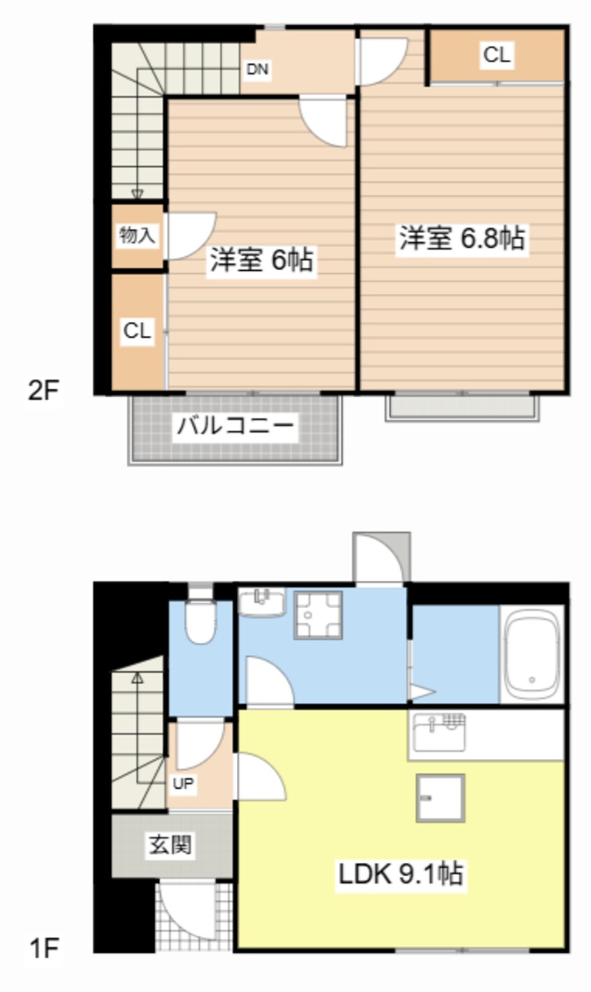 間取図 Branche1043