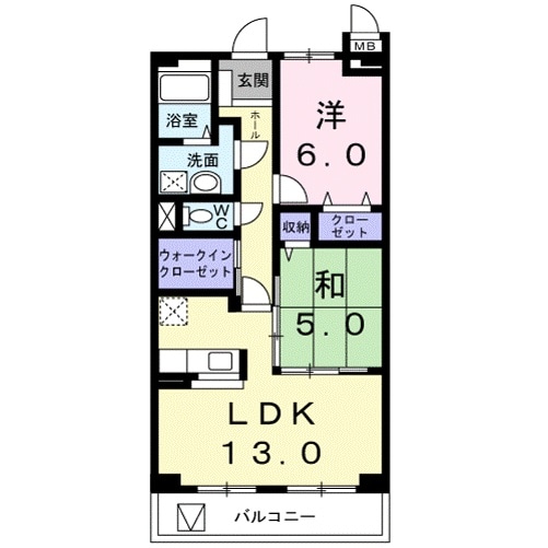 間取り図 Ｅｖｅｒ　Ｇｒｅｅｎ　Ｆｕｊｉ