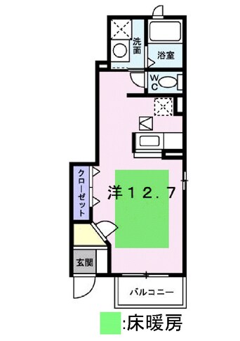 間取図 プレセティア