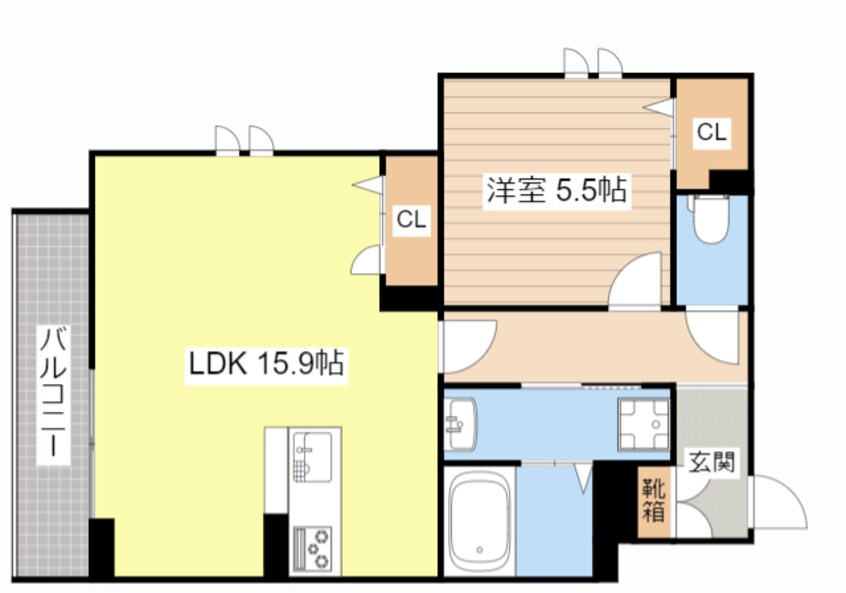 間取図 グランラック