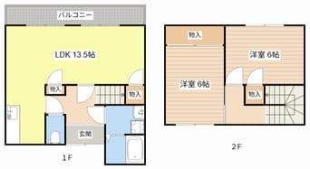 間取図 ハイツ泉