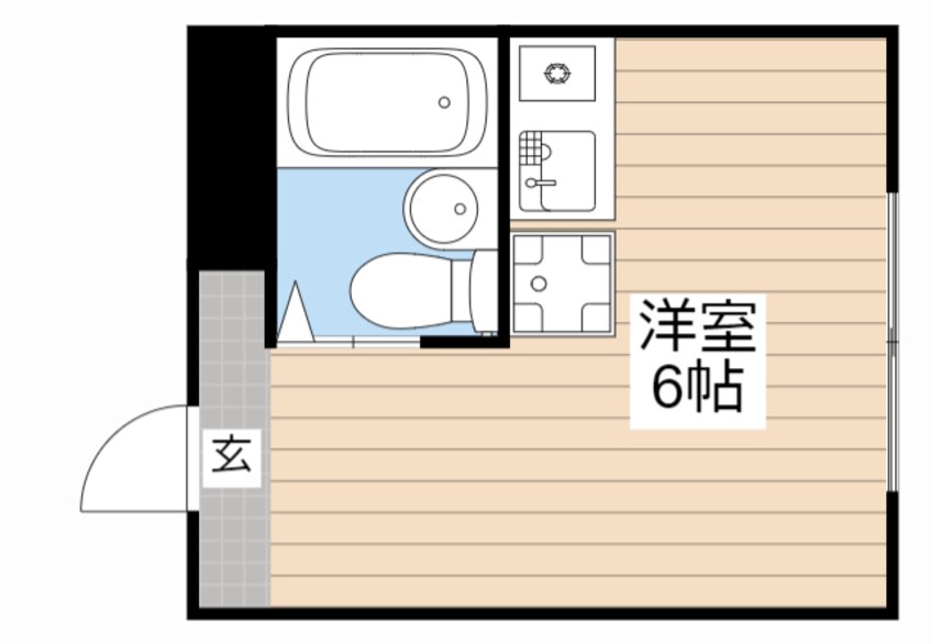 間取図 レジデンス岡本