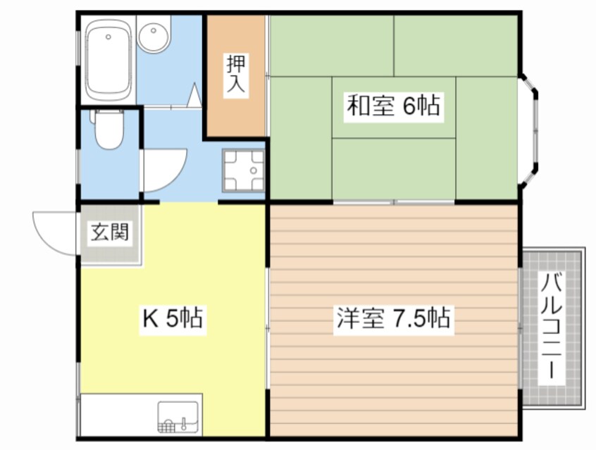 間取図 ジュネス国友