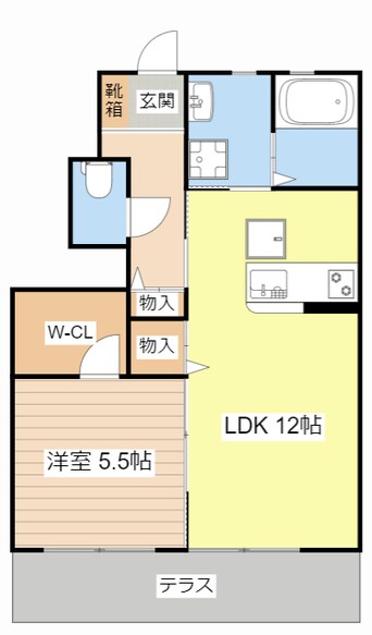 間取図 サーティーン１２