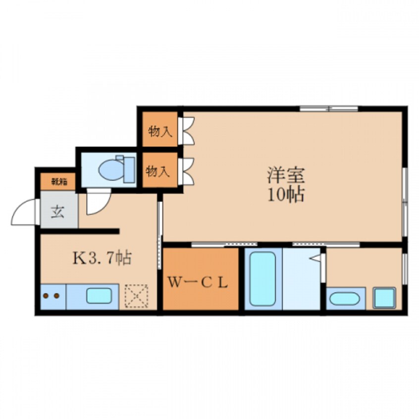 間取図 ルアーナスクエア