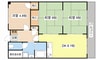 メゾンあおきⅡ 3DKの間取り