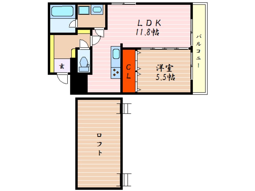 間取図 京町キングダム