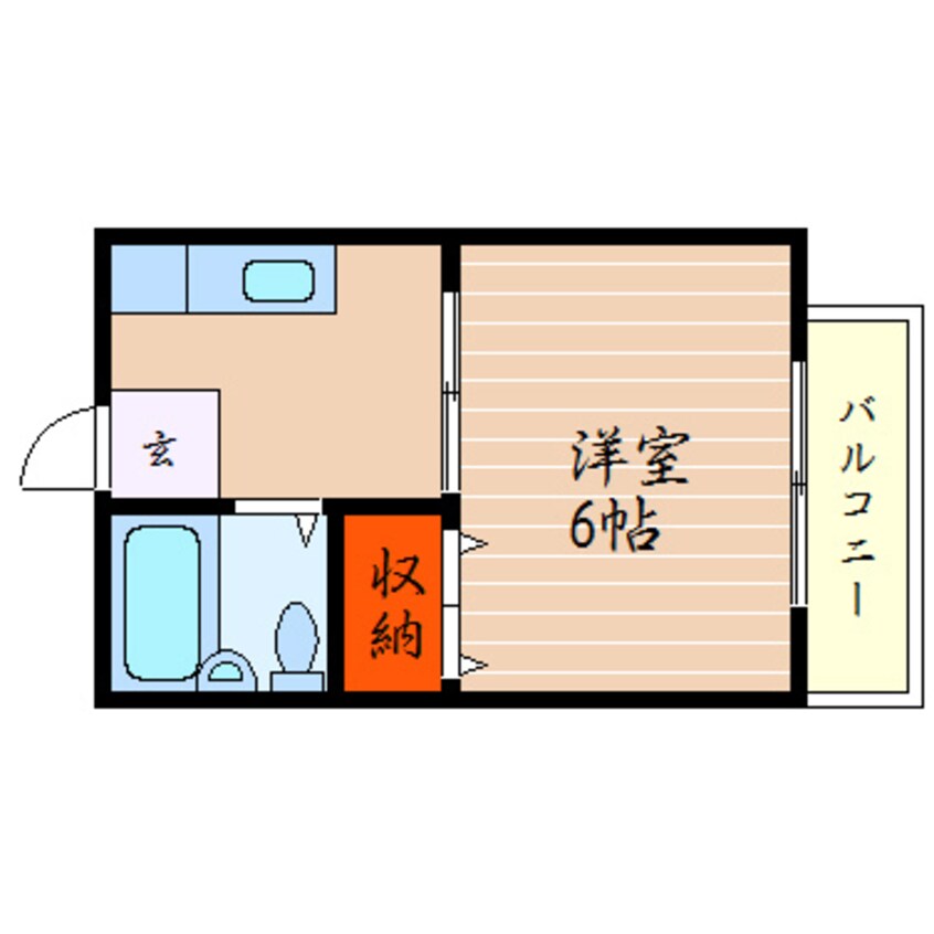 間取図 ハイツ川端