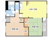 サンブルグⅡ 2LDKの間取り