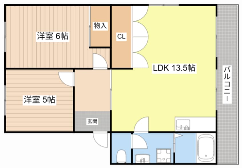 間取図 ハイエストパレス