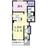 ワイ・シャネル 1LDKの間取り