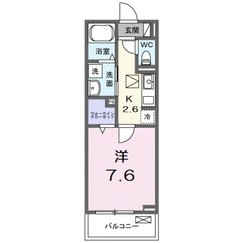 間取図 フェリーチェ　ピーノ